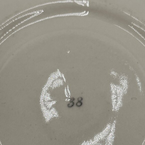 Vintage Ceramic Teacup & Saucer Set With Brown Scenic Church Design - Picture 7 of 7